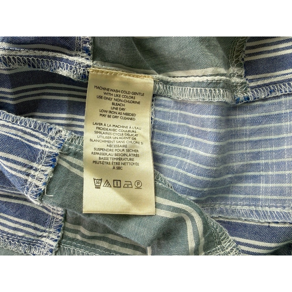 Anthropologie Pilcro Patchwork Tiered Ruffle Sleeveless Top Size 1X NEW - Picture 11 of 12